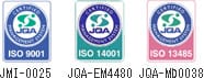 ISO9001 ISO140001 ISO13485 認証取得