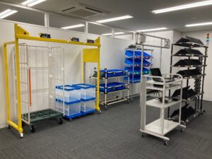 物流システムピッキングショールーム画像