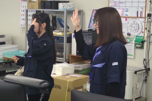 退社画像